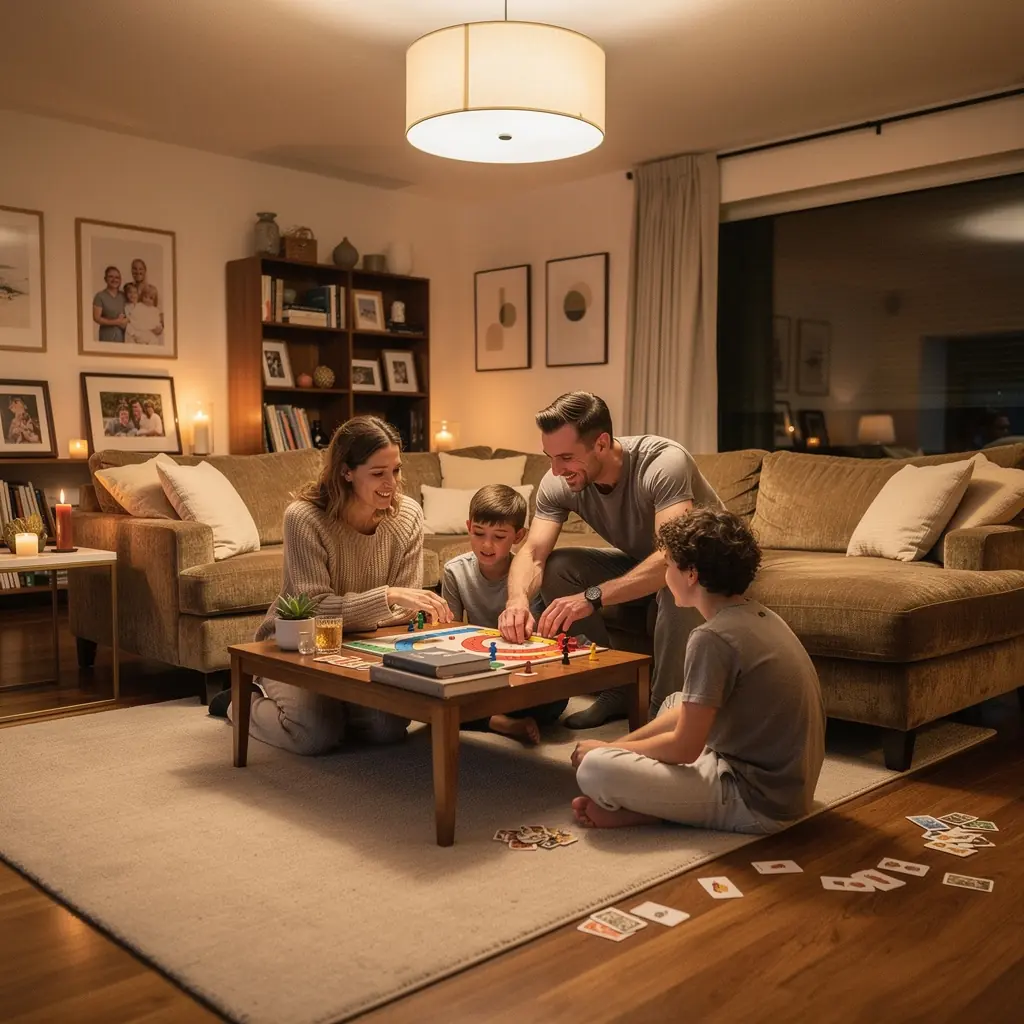 Soe värvipalett, mis toob esile elutoa intiimsuse ja stiili.